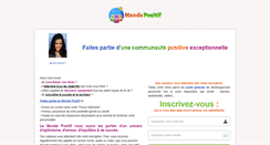 Desktop Screenshot of mondepositif.com